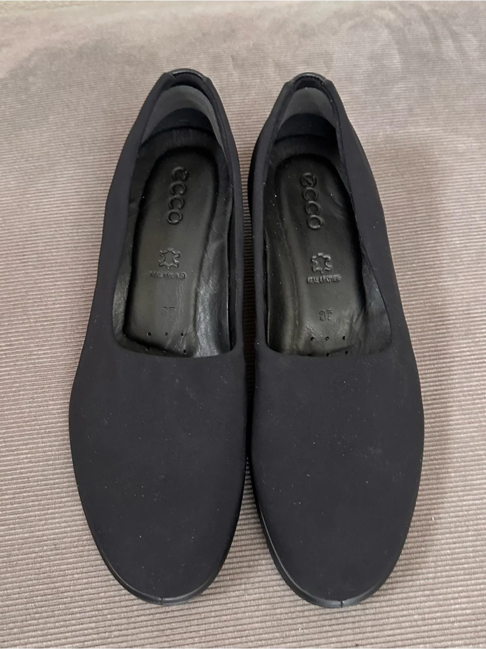 Ecco | Women’s Black Felicia Stretch Slip On Shoes | US Size 7 EU 37